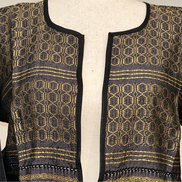 Hand loom vintage blazer made in Oaxaca mex. - Picture 6 of 6